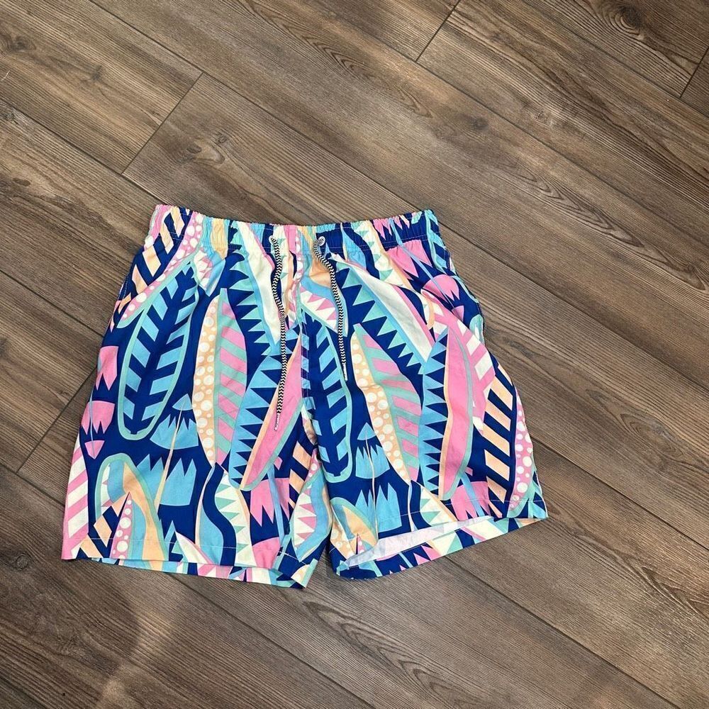 Boardies Colorful Geometric Swim Trunks Small - Picture 4 of 6